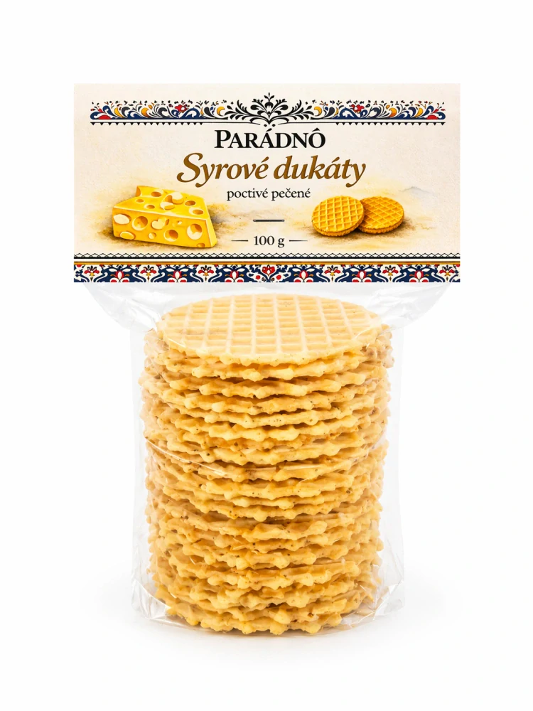 Syrové dukáty - Parádnô 100g.
