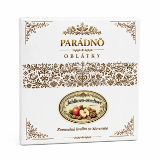 Parádnô oblátky jablkovo-orechové