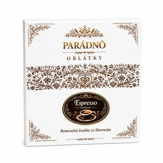 Parádnô oblátky espresso kofeinové